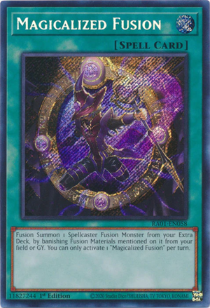 Yugioh - Magicalized Fusion *Select Rarity* RA01-EN058 (NM)