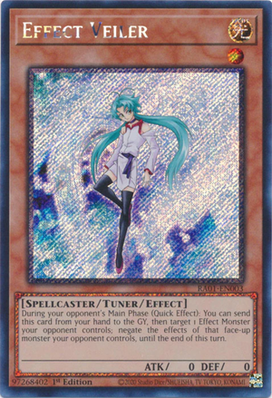 Yugioh - Effect Veiler *Select Your Rarity* RA01-EN003 (NM)