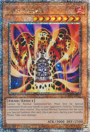 Yugioh - Lava Golem *Select Your Rarity* RA01-EN001 (NM)
