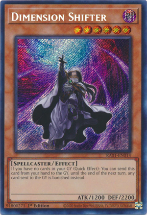Yugioh - Dimension Shifter *Select Rarity* RA01-EN014 (NM)