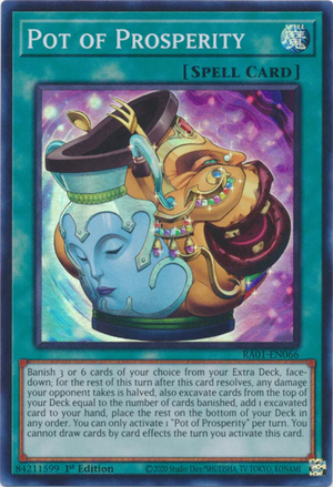 Yugioh - Pot of Prosperity *Select Rarity* RA01-EN066 (NM)