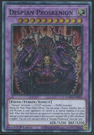 Yugioh - Despian Proskenion *Super Rare* DAMA-EN035 (NM/M)