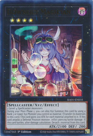 Yugioh - Downerd Magician *Select Rarity* RA01-EN035 (NM)