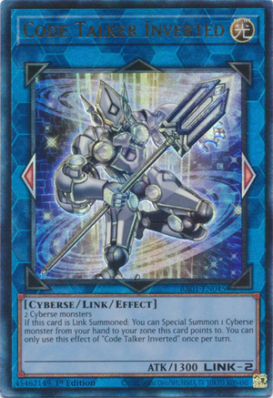 Yugioh - Code Talker Inverted *Select Rarity* RA01-EN045 (NM)