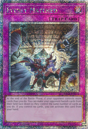 Yugioh - Evenly Matched *Select Rarity* RA01-EN074 (NM)