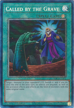 Yugioh - Called by the Grave *Select Rarity* RA01-EN057 (NM)
