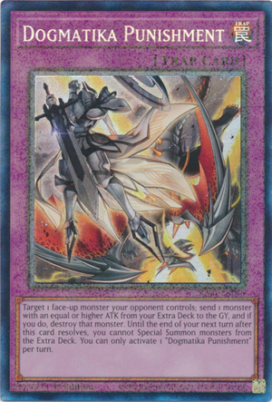 Yugioh - Dogmatika Punishment *Select Rarity* RA01-EN076 (NM)