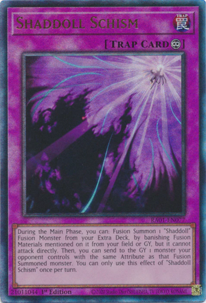 Yugioh - Shaddoll Schism *Select Rarity* RA01-EN077 (NM)