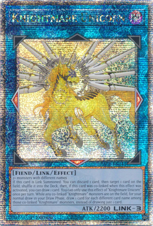 Yugioh - Knightmare Unicorn *Select Rarity* RA01-EN043 (NM)