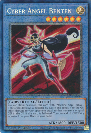 Yugioh - Cyber Angel Benten *Select Rarity* RA01-EN024 (NM)