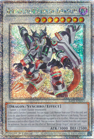 Yugioh - Borreload Savage Dragon *Select Rarity* RA01-EN033 (NM)