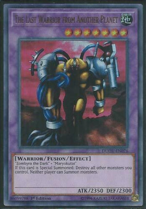 Yugioh - The Last Warrior from Another Planet *Ultra Rare* DUOV-EN076 (NM/M)