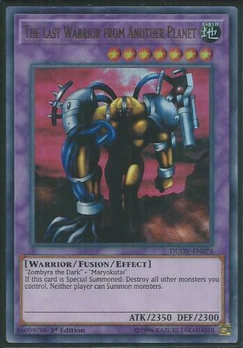 Yugioh - The Last Warrior from Another Planet *Ultra Rare* DUOV-EN076 (NM/M)