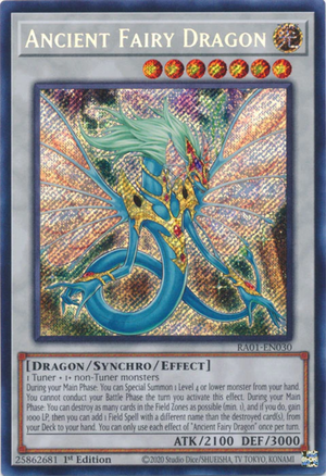 Yugioh - Ancient Fairy Dragon *Select Rarity* RA01-EN030 (NM)