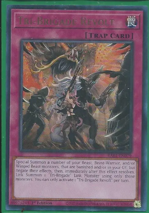 Yugioh - Tri-Brigade Revolt *Select Rarity* RA01-EN079 (NM)