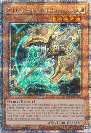 Yugioh - Artifact Lancea *Select Your Rarity* RA01-EN006 (NM)