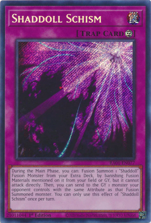 Yugioh - Shaddoll Schism *Select Rarity* RA01-EN077 (NM)