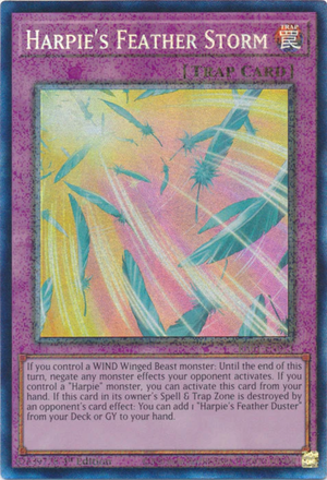 Yugioh - Harpie's Feather Storm *Select Rarity* RA01-EN073 (NM)