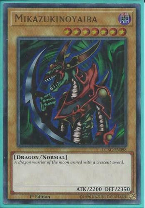 Yugioh Card - Mikazukinoyaiba *Ultra Rare* LCKC-EN098 (NM/M)