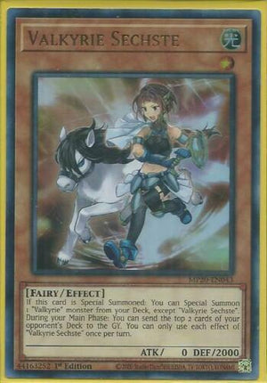 Yugioh - Valkyrie Sechste *Ultra Rare* MP20-EN043 (NM/M)