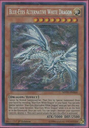 Yugioh - Blue-Eyes Alternative White Dragon *Secret Rare* MVP1-ENS46 (NM)
