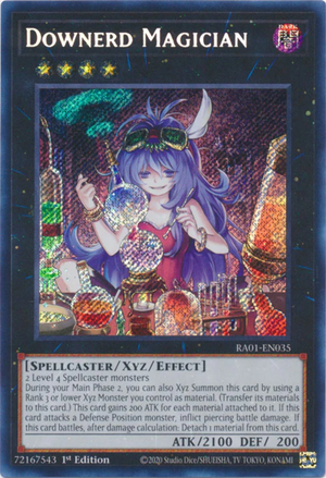 Yugioh - Downerd Magician *Select Rarity* RA01-EN035 (NM)