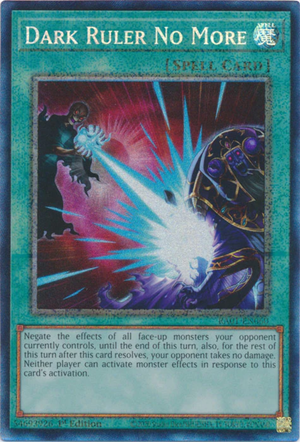Yugioh - Dark Ruler No More *Select Your Rarity* RA01-EN060 (NM)