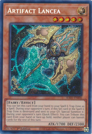Yugioh - Artifact Lancea *Select Your Rarity* RA01-EN006 (NM)