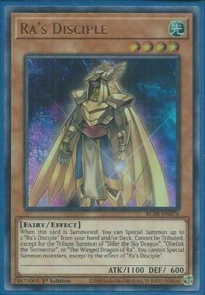 Yugioh - Ra's Disciple *Ultra Rare* BLAR-EN076 (NM)