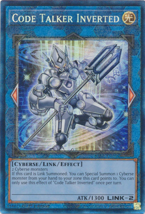Yugioh - Code Talker Inverted *Select Rarity* RA01-EN045 (NM)
