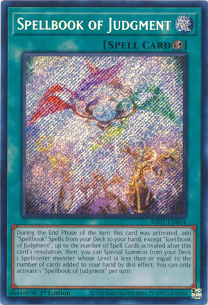 Yugioh - Spellbook of Judgment *Select Rarity* RA01-EN054 (NM)