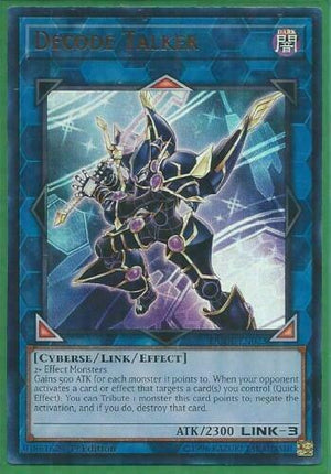 Yugioh Card - Decode Talker *Ultra Rare* DUDE-EN023 (NM/M)