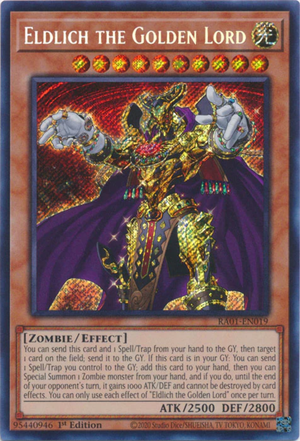Yugioh - Eldlich the Golden Lord *Select Rarity* RA01-EN019 (NM)