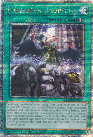 Yugioh - Forbidden Droplet *Select Rarity* RA01-EN064 (NM)