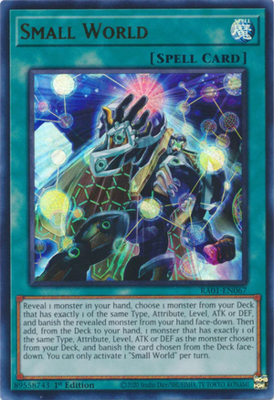 Yugioh - Small World *Select Rarity* RA01-EN067 (NM)