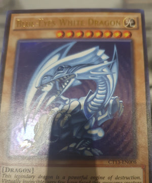 Yugioh Card - Blue-Eyes White Dragon [SDK Art] *Ultra Rare* CT13-EN008 (LP)