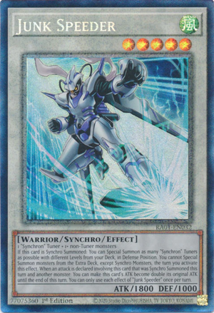 Yugioh - Junk Speeder *Select Rarity* RA01-EN032 (NM)
