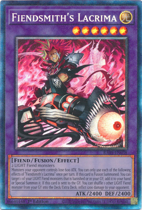Yugioh - Fiendsmith's Lacrima *Select Rarity* RA05-EN038 (NM)