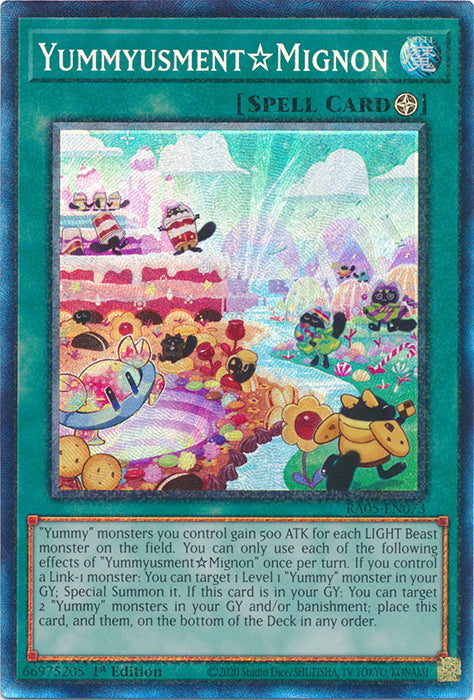 Yugioh - Yummyusment☆Mignon *Select Rarity* RA05-EN073 (NM)