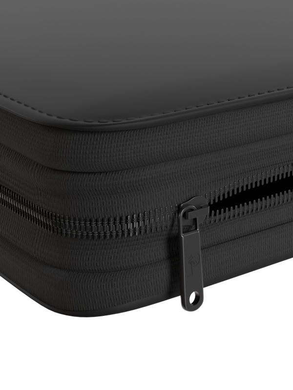 Stealth 12 Pocket Zip Binder - Black
