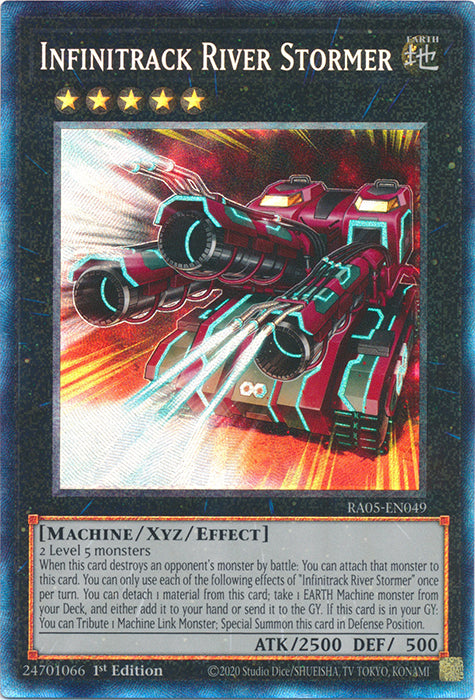 Yugioh - Infinitrack River Stormer *Select Rarity* RA05-EN049 (NM)