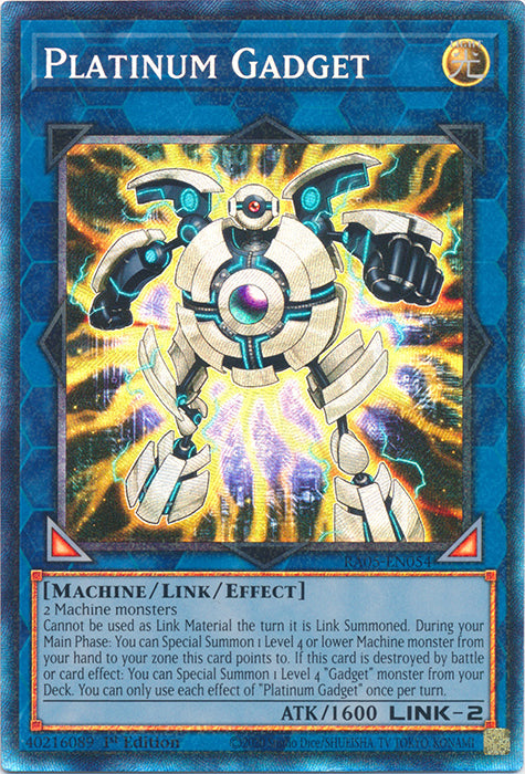 Yugioh - Platinum Gadget *Select Rarity* RA05-EN054 (NM)
