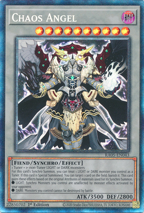 Yugioh - Chaos Angel *Select Rarity* RA05-EN043 (NM)