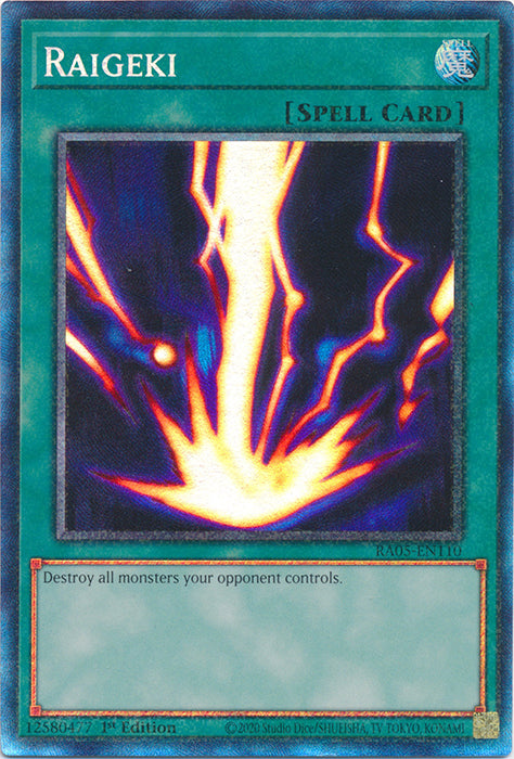 Yugioh - Raigeki *Select Rarity* RA05-EN110 (NM)