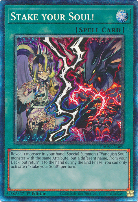 Yugioh - Stake your Soul! *Select Rarity* RA05-EN069 (NM)