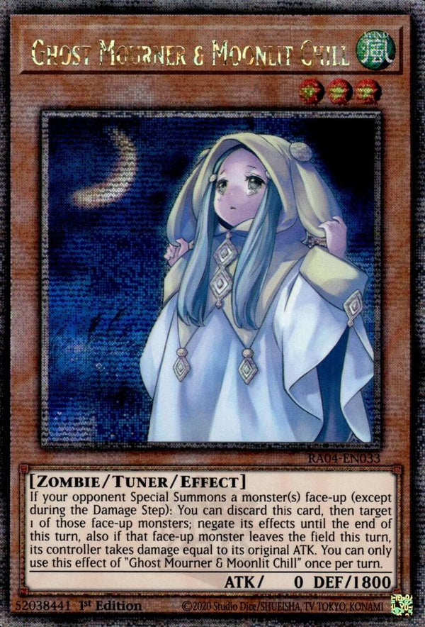 Yugioh - Ghost Mourner & Moonlit Chill *QCSR* RA04-EN033 (NM)