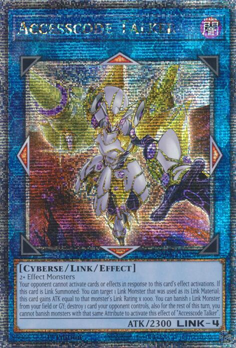 Yugioh - Accesscode Talker *QCR* RA04-EN079 (NM)