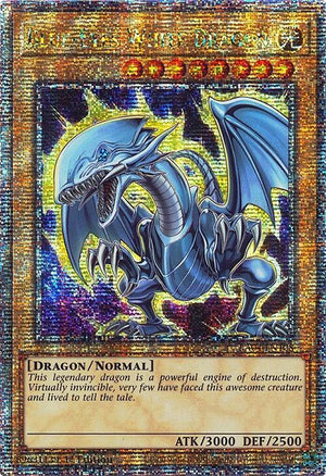 Yugioh - Blue-Eyes White Dragon (MP22 Art) *Select Rarity* RA04-EN108 (NM)