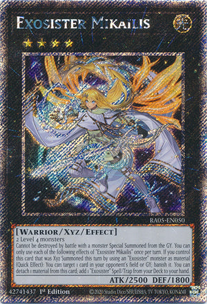 Yugioh - Exosister Mikailis *Select Rarity* RA05-EN050 (NM)