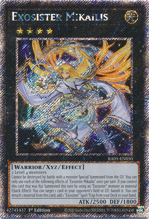 Yugioh - Exosister Mikailis *Select Rarity* RA05-EN050 (NM)